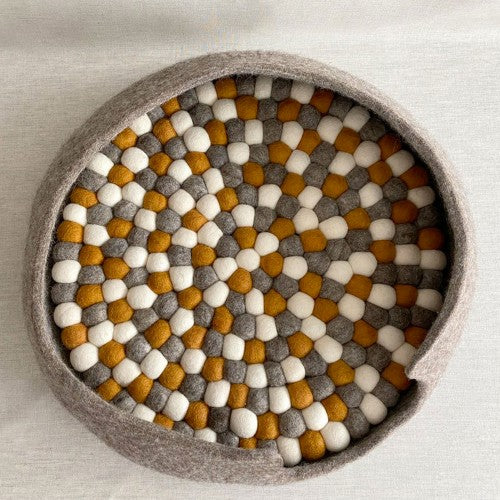 Panier Douillet en Feutre Design