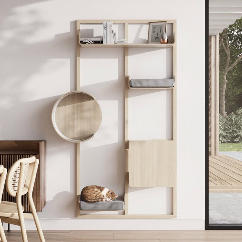 Mur d'Activités Modulaire pour Chats